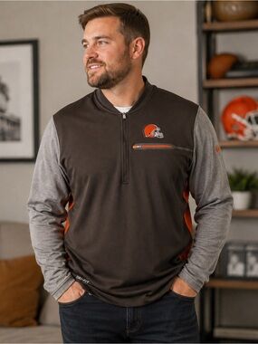 NFL Nike Cleveland Browns Quarter Zip